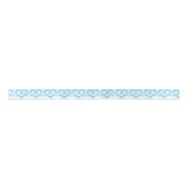 Coole Liebe Grafik, blau Satinband (Vorderseite)