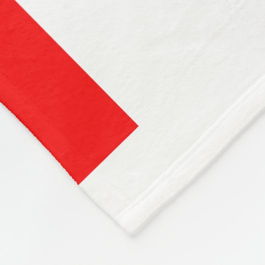 Coole Liebe Grafik, rot Fleecedecke (Ecke)