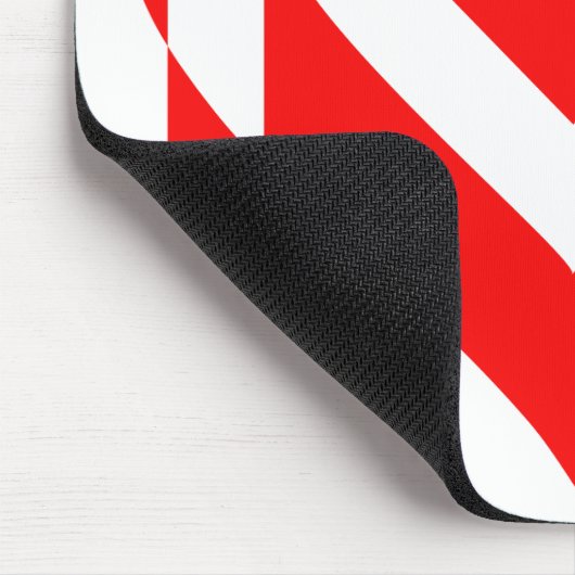 Coole Liebe Grafik, rot Mousepad (Ecke)