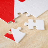 Coole Liebe Grafik, rot Puzzle (Seite)