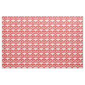 Coole Liebe Grafik, rot Stoff (Yard (91,4 cm))