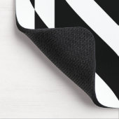 Coole Liebe Grafik, schwarz Mousepad (Ecke)