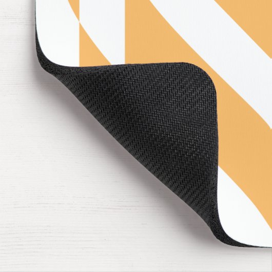Coole Liebe Graphic, Orange Mousepad (Ecke)