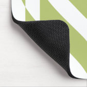 Coole Liebe Graphic, Sage Green Mousepad (Ecke)