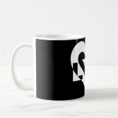 Coole Liebe Graphic, White Kaffeetasse (Links)