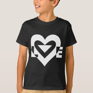 Coole Liebe Graphic, White T-Shirt