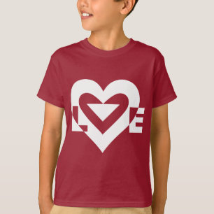 Coole Liebe Graphic, White T-Shirt