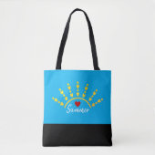Coole Liebe (Herz) Tasche im Sommer (Vorderseite)
