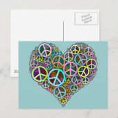 Coole Liebe Postkarte (Vorne/Hinten)