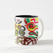 Coole Liebe Zweifarbige Tasse (VorderseiteRechts)