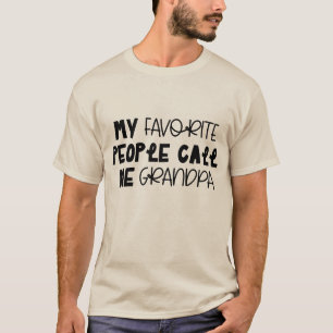 Coole Lieblings-Leute nennen Granda Wortart T-Shirt
