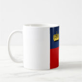 Coole Liechtensteinflagge Kaffeetasse (Links)