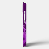 Coole Lila Racing Flames Stilvoll Case-Mate iPhone Hülle (Rückseite / Links)