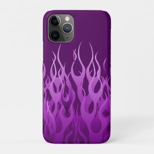 Coole Lila Racing-Flammen Case-Mate iPhone Hülle