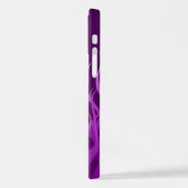 Coole Lila Racing-Flammen iPhone Hülle (Linke Seite)