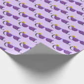 COOLE lila Sonnenbrille mit Sonnenbrille Geschenkpapier (Ecke)
