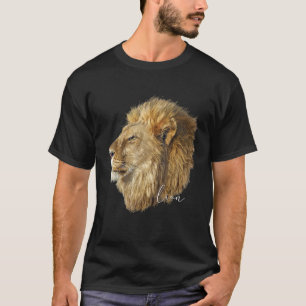 Coole Lion Art Felidae Wildcat Tierwelt T-Shirt
