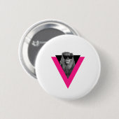 Coole Lion Button (Vorne & Hinten)