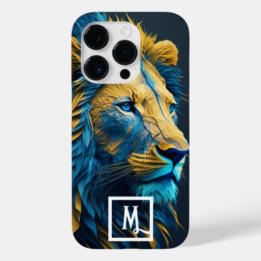 Coole Lion Case-Mate iPhone Hülle (Rückseite)