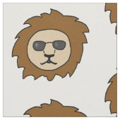 Coole Lion Stoff (Nahaufnahme)