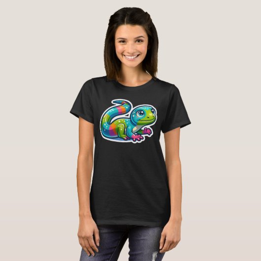 Coole Lizard-Bewertung T-Shirt (Vorne ganz)