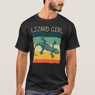Coole Lizard für die Mama der Mädchen Reptile Anim T-Shirt