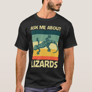 Coole Lizard für Männer Reptiltierende Tierechse T-Shirt