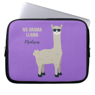Coole Llama-individuelle Name- und Farb-Laptop-Är Laptopschutzhülle