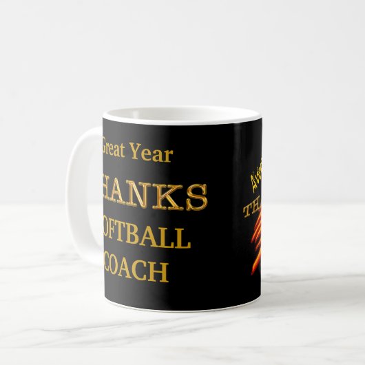 Coole lodernde SOFTBALL-TRAINER-GESCHENKE sind Kaffeetasse (Vorderseite Links)