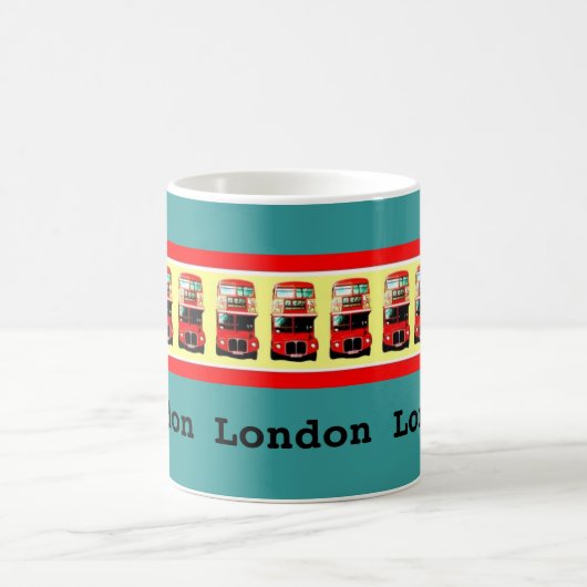Coole Londoner Bus-Tasse Kaffeetasse (Mittel)