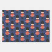 coole Londoner Muster-Party-Wrapping-Papierblätter Geschenkpapier Set (Vorderseite 2)