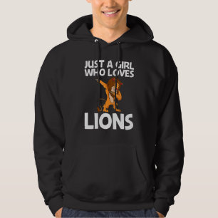 Coole Löwe für Mädchen Jungle Safari Hoodie