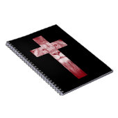 Coole Löwe Judah kreuzen Jesus Gabe für Christen Notizblock (Rechte Seite)