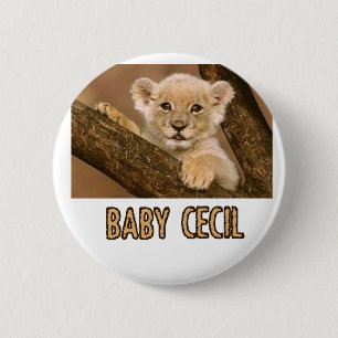 coole Löweentwürfe Button