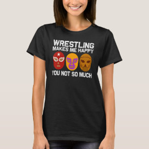 Coole Lucha Libre für Männer Frauen Luchador Mexik T-Shirt