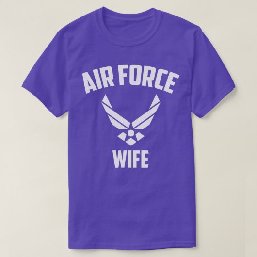 Coole Luftwaffe Ehefrau Geschenk Bestes proud Vete T-Shirt (Design vorne)