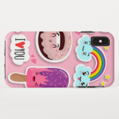 Coole lustige Aufkleber Case-Mate iPhone Hülle (Rückseite (Horizontal))