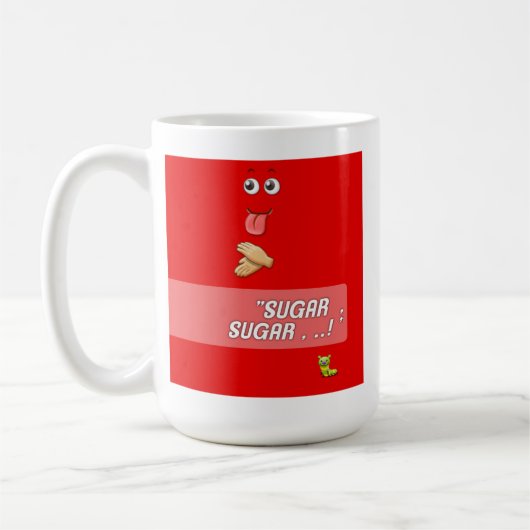Coole lustige Kaffeetasse oder Becher (Links)