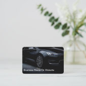 Coole Luxus-Car-Service-Visitenkarten Visitenkarte (Stehend Vorderseite)