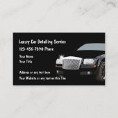 Coole Luxusautomobile - Geschäftskarten Visitenkarte (Vorderseite)