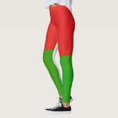 Coole Madagaskar-Fahne Leggings (Links)