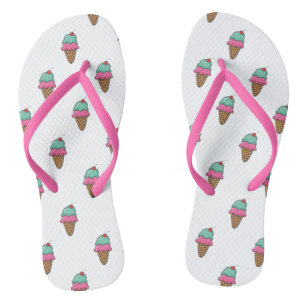 Coole Mädchen-Bunte Eistüten Badesandalen