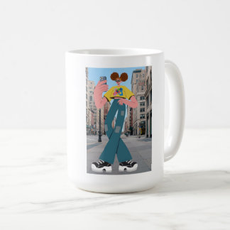 Coole Mädchen-Straßenmode Kaffeetasse