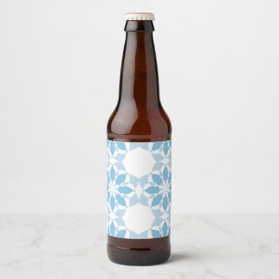 Coole, mädchenhafte, moderne, trendige, einzigarti bierflaschenetikett