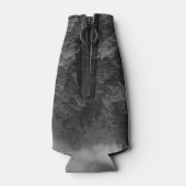 Coole, magische Nebelnatur Flaschenkühler (Rückseite)