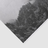 Coole, magische Nebelnatur Seidenpapier (Ausschnitt)