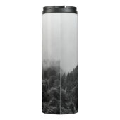 Coole, magische Nebelnatur Thermosbecher (Rückseite)