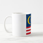 Coole malaiische Flagge Kaffeetasse (Links)