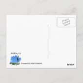 Coole Malibu Postkarte! Postkarte (Rückseite)