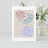 Coole Mama Club Card Dankeskarte (Stehend Vorderseite)